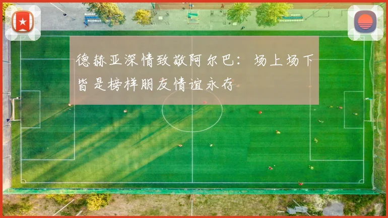 德赫亚深情致敬阿尔巴：场上场下皆是榜样朋友情谊永存